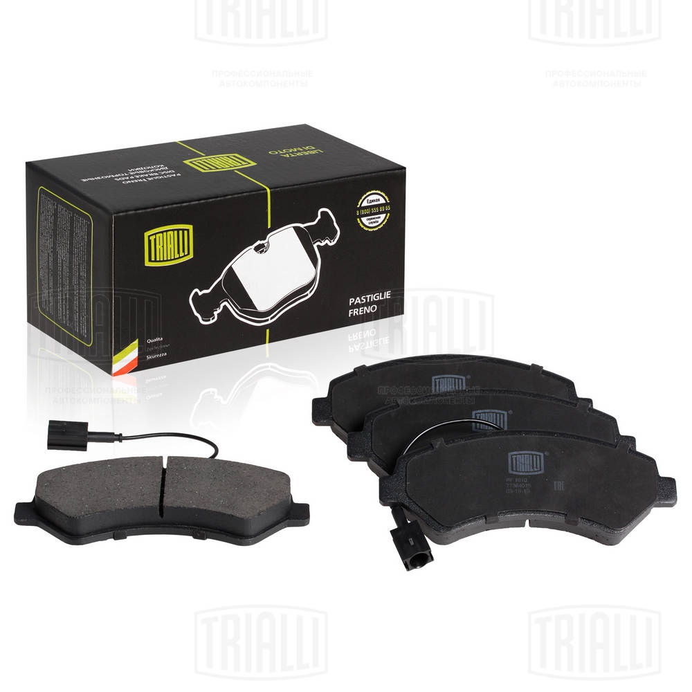 TRIALLI PF 1610 - Тормозные колодки 
