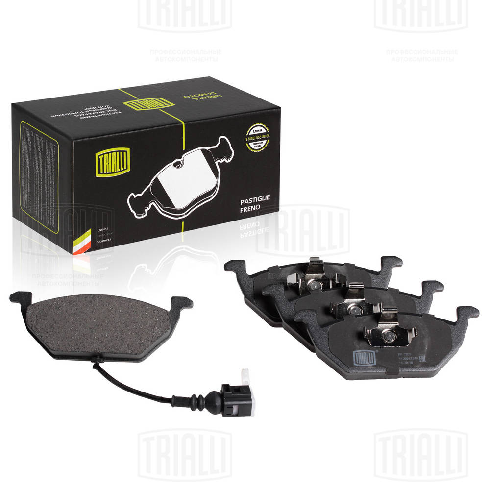 TRIALLI PF 1809 - Тормозные колодки 