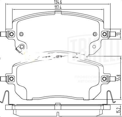 Тормозные колодки 