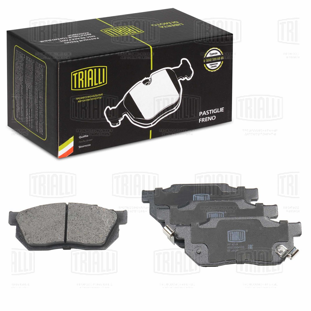 TRIALLI PF 4219 - Тормозные колодки 