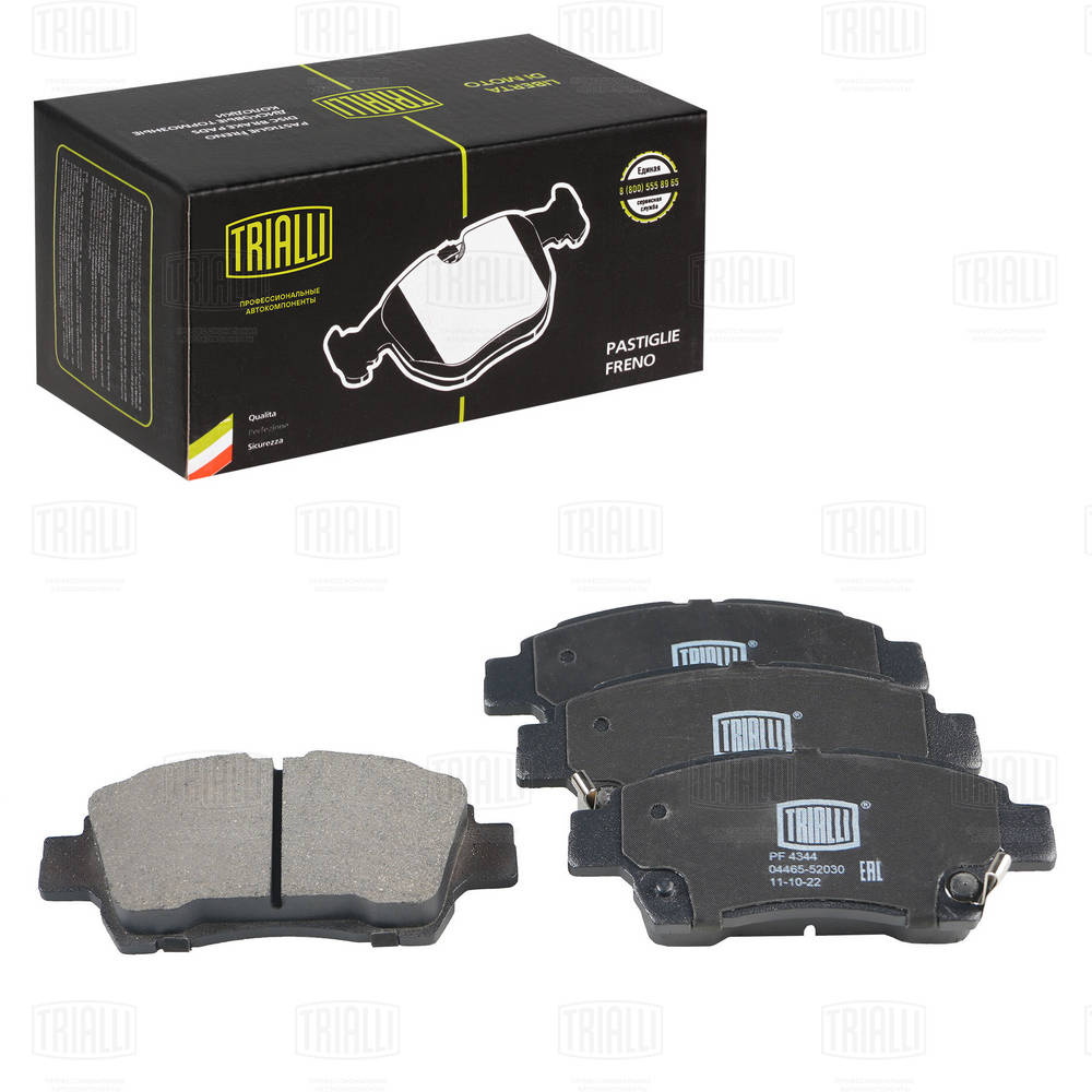 TRIALLI PF 4344 - Тормозные колодки 