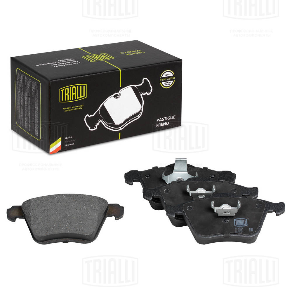 TRIALLI PF 4370 - Тормозные колодки 