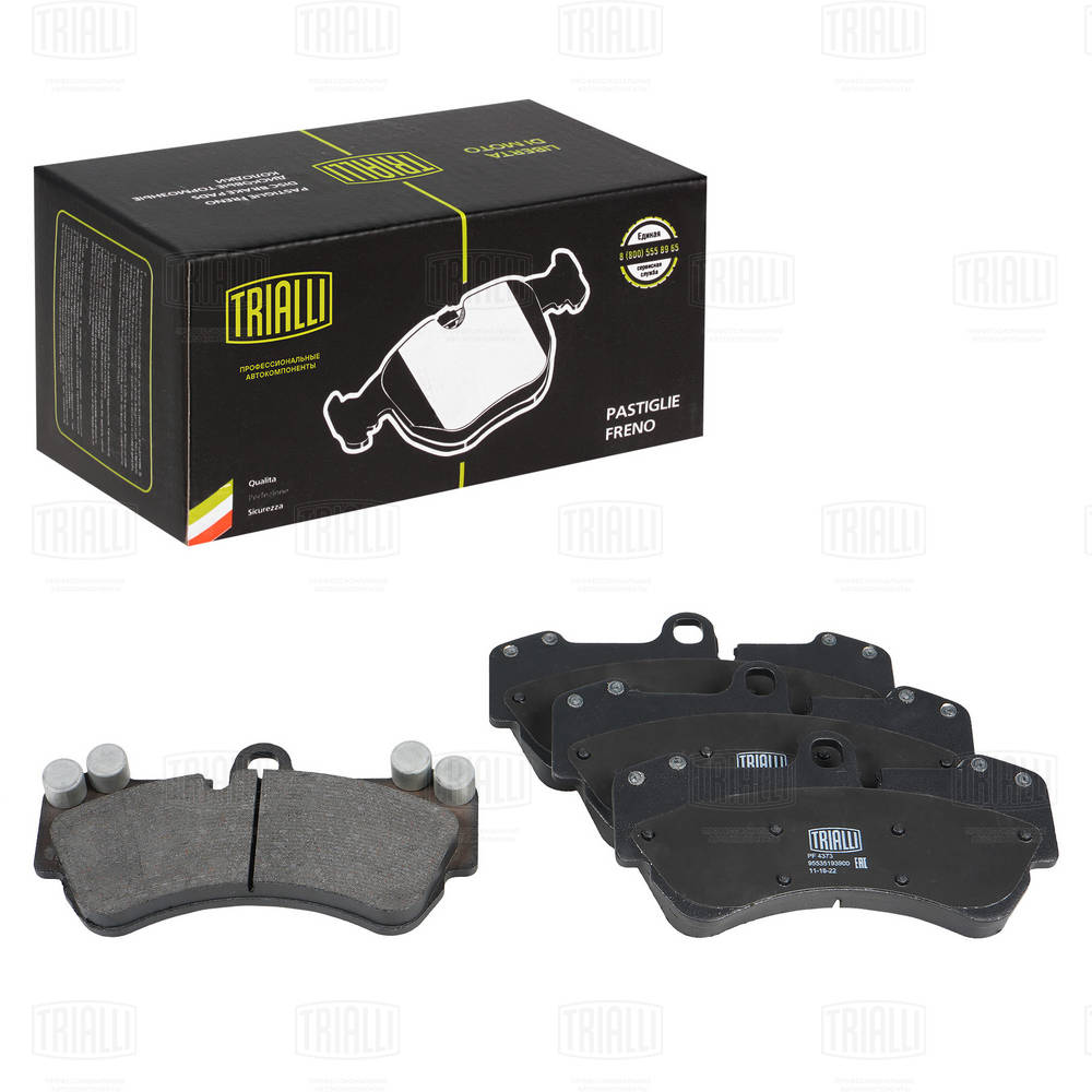 TRIALLI PF 4373 - Тормозные колодки 