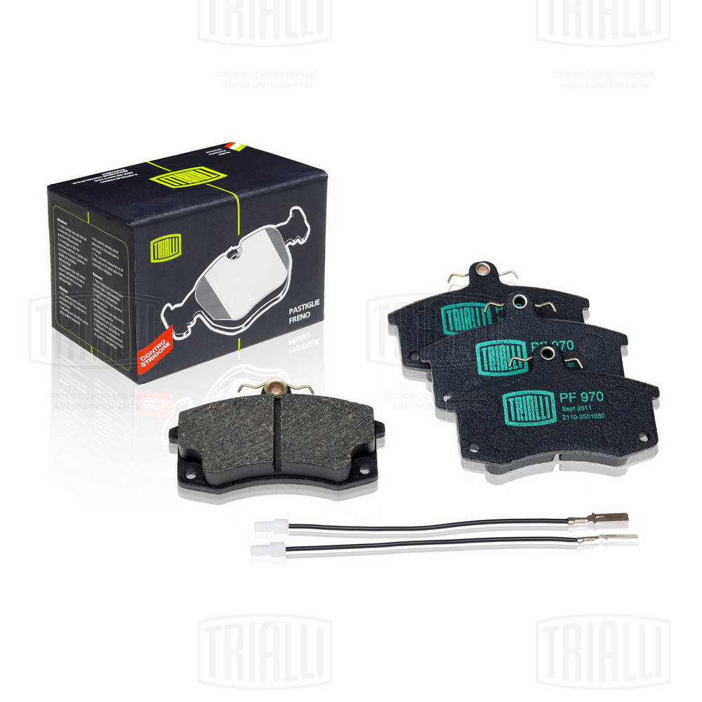 TRIALLI PF 970 - Тормозные колодки 