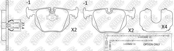 Тормозные колодки 