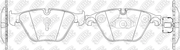 NIBK PN0512 - Тормозные колодки 