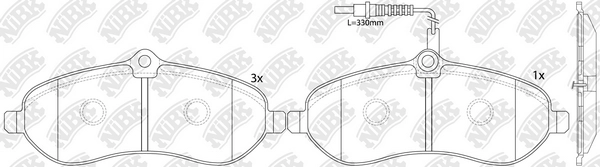 Тормозные колодки 