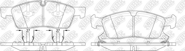 Тормозные колодки 