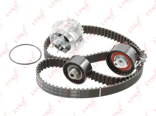 LYNXAUTO PW-1208 - Комплект ремня ГРМ
