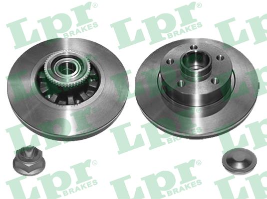 LPR R1072PCA - Тормозной диск LPR HUB BRAKE DISC LINE