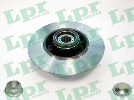 LPR R1084PCA - Тормозной диск LPR HUB BRAKE DISC LINE