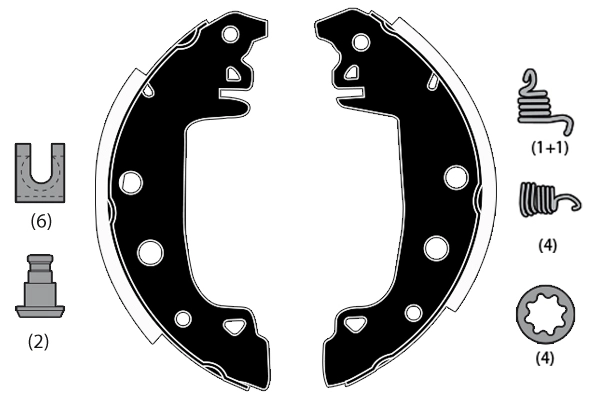 Барабанные колодки