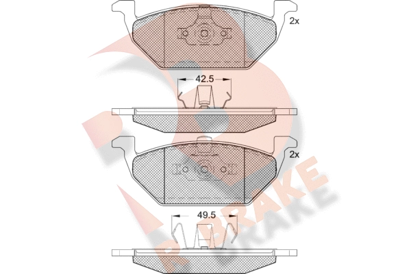Тормозные колодки 