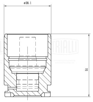 Поршень суппорта