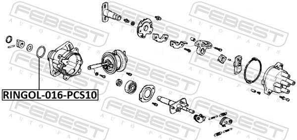 Прокладка термостата