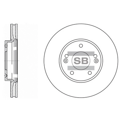 HI-Q SD2002 - Тормозные диски