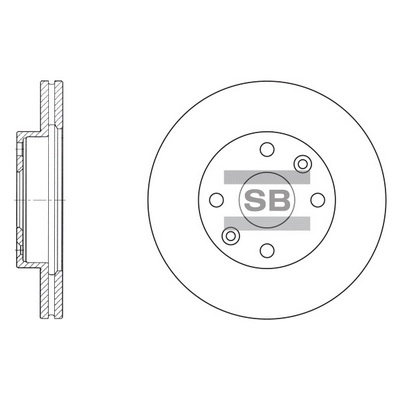 HI-Q SD2014 - Тормозные диски