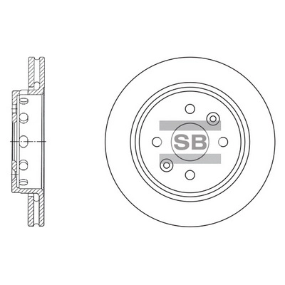 HI-Q SD2016 - Тормозные диски
