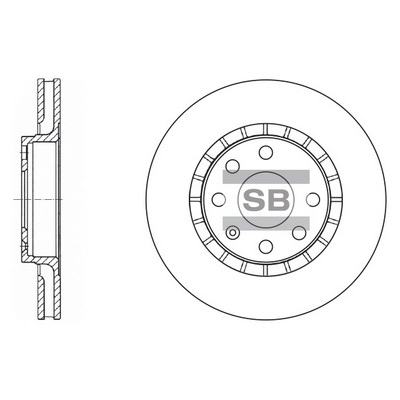 HI-Q SD3003 - Тормозные диски