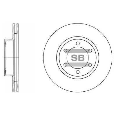 HI-Q SD4004 - Тормозные диски