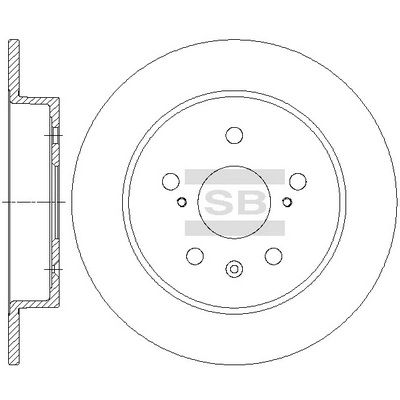 HI-Q SD4806 - Тормозные диски