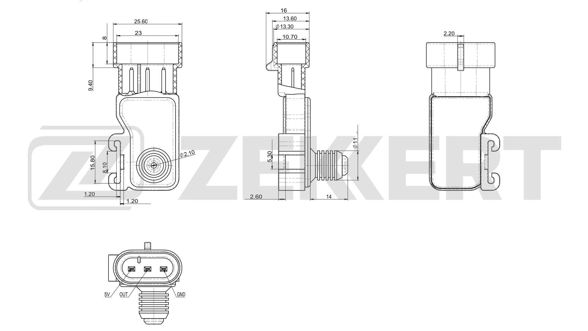 Датчик давления воздуха