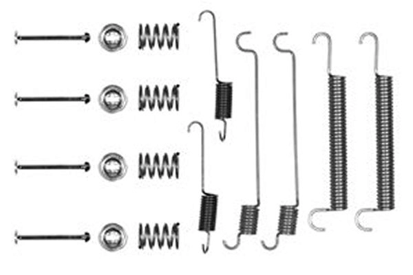 Ремкомплект тормозных колодок ручника