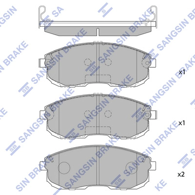 Тормозные колодки 