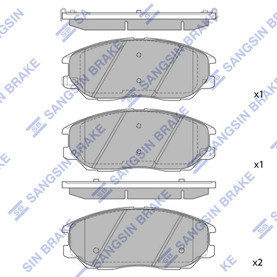 Тормозные колодки 