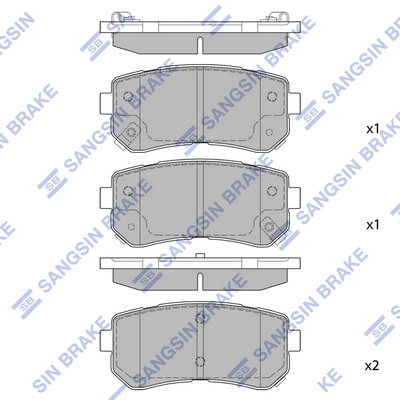 Тормозные колодки 