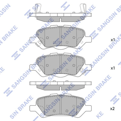 Тормозные колодки 