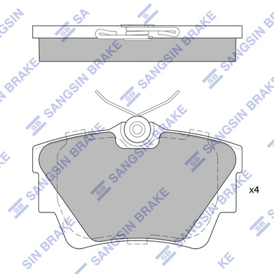 Тормозные колодки 