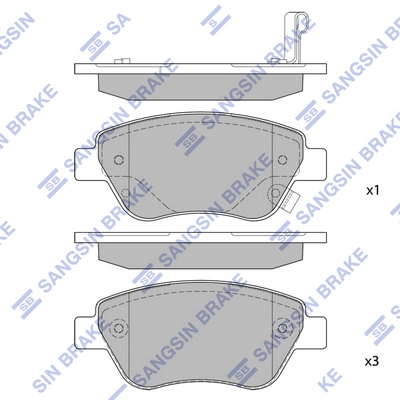 Тормозные колодки 