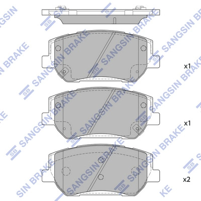 Тормозные колодки 