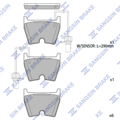 Тормозные колодки 
