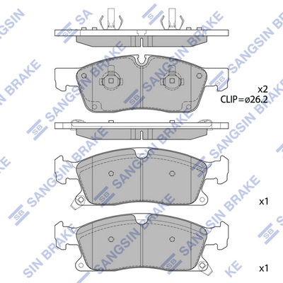 Тормозные колодки 