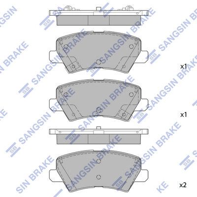 Тормозные колодки 
