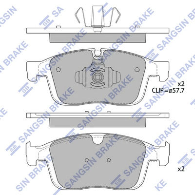 Тормозные колодки 
