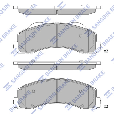 Тормозные колодки 