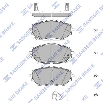 Тормозные колодки 