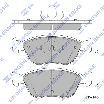 Тормозные колодки 