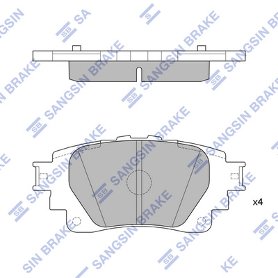 Тормозные колодки 
