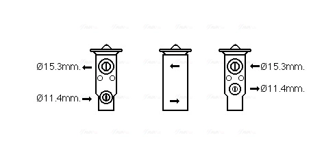 Расширительный клапан кондиционера