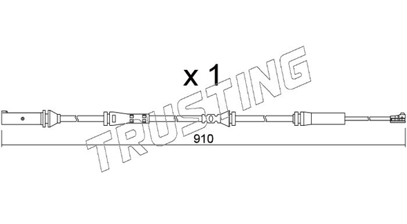 Датчик износа тормозных колодок