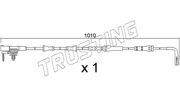 TRUSTING SU.397 - Датчик износа тормозных колодок