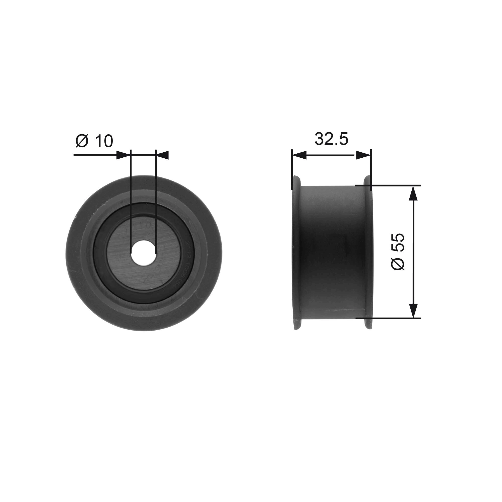 Обводной ролик ГРМ
