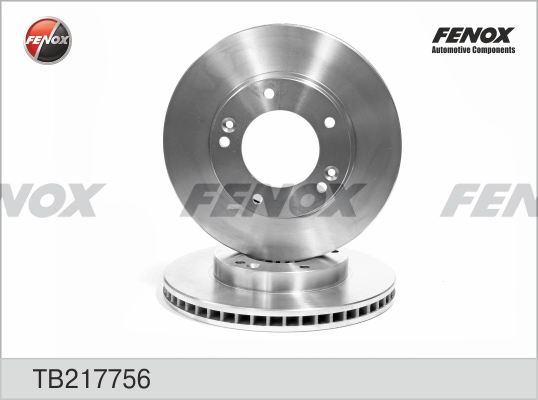 FENOX TB217756 - Тормозные диски