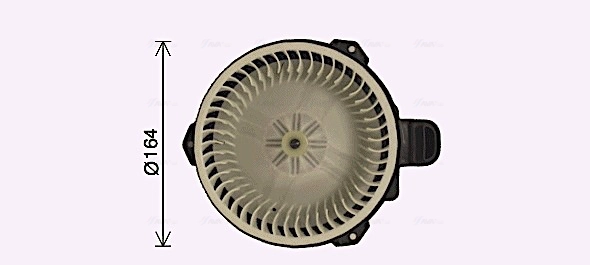 AVA QUALITY COOLING TO8751 - Моторчик печки