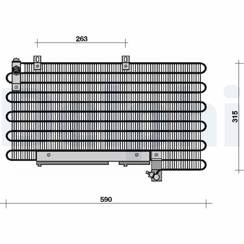 Радиатор кондиционера