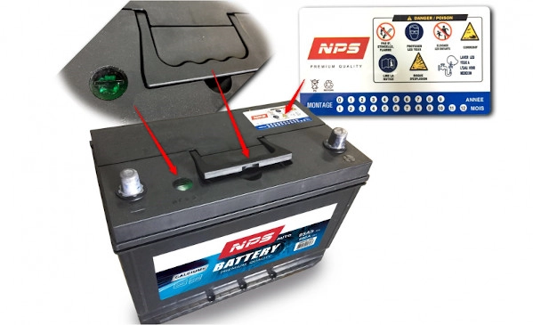NPS U540L40B - Аккумулятор